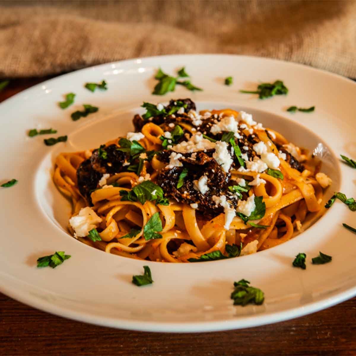 mediterranean linguine